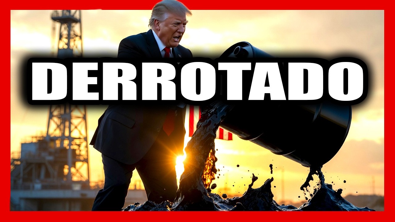 TRUMP DERROTADO por LA SUBIDA DEL PETRÓLEO COMPARECE  para un ANUNCIO ¿ALTO EL FUEGO?