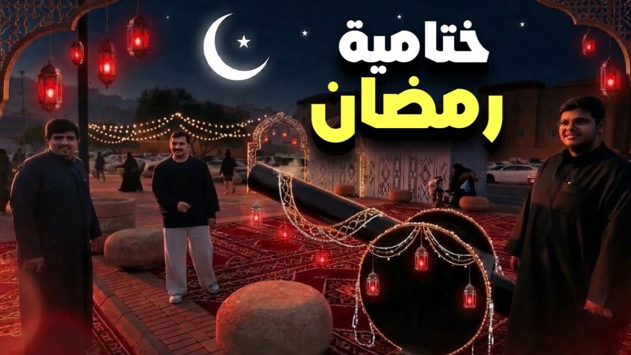 فلوق ختامية رمضان (مافيه محتوى) بس نجرب الكاميرا 