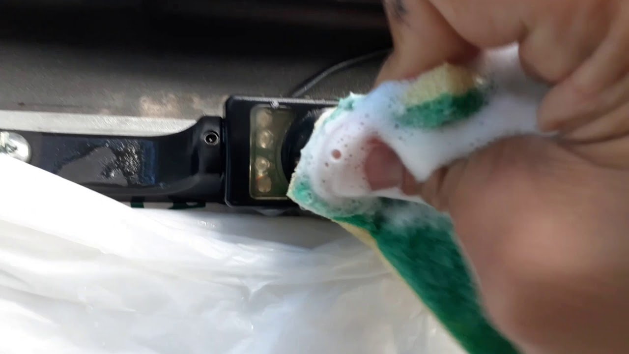 Ремонт камеры заднего вида с помощью зубной пасты Dollar Tree и WD-40 — НЕУДАЧНО