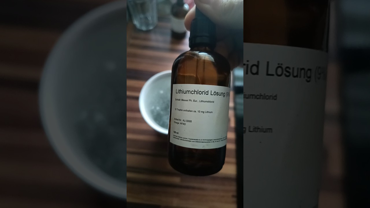 Morgenroutine Lithiumchlorid 