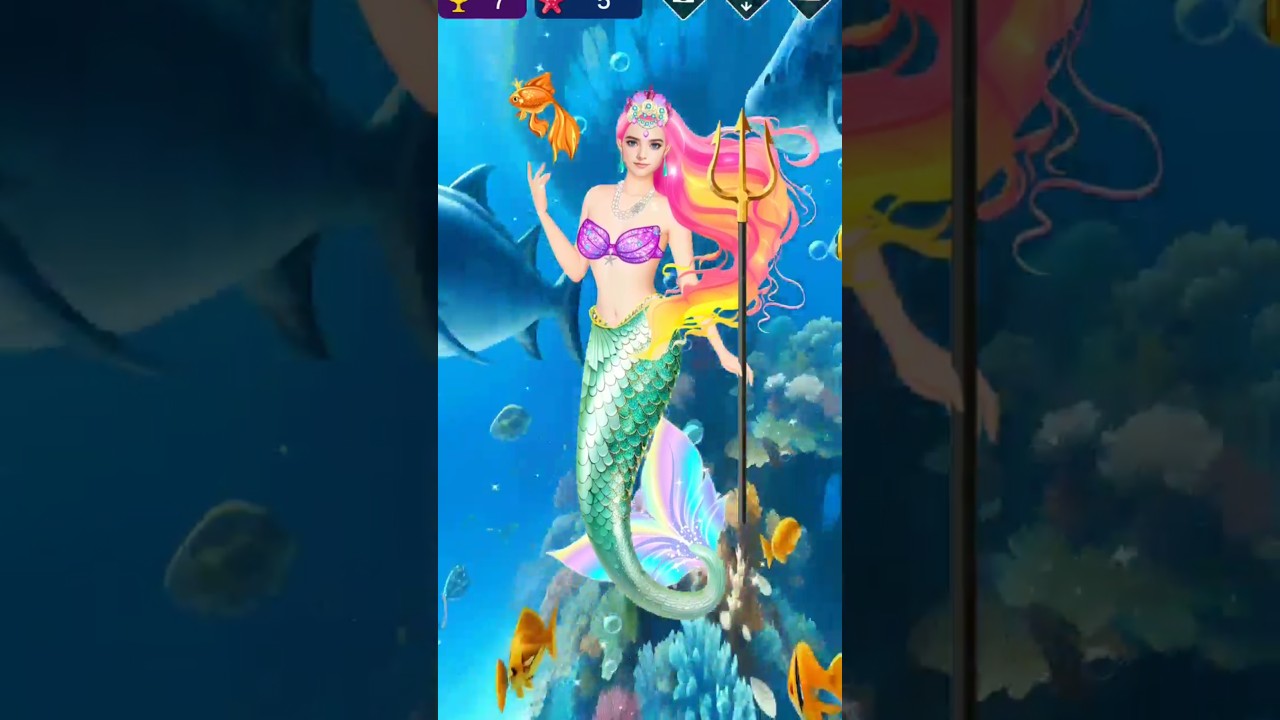 Mermaid dress up Game 