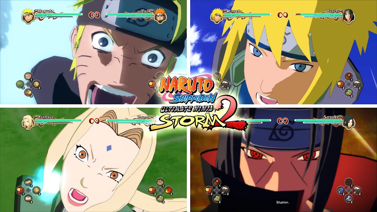 Naruto Shippuden Ultimate Ninja Storm 2 - All Ultimate / All Characters (All Ultimates Jutsu)