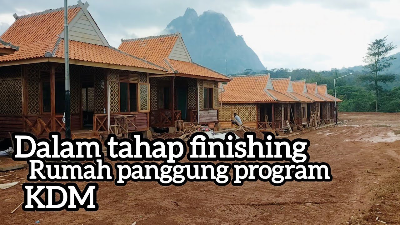 GEBRAGAN KDM BANGUN WILAYAH BERBASIS RUMAH PANGGUNG, JABAR MAKIN VIRAL 