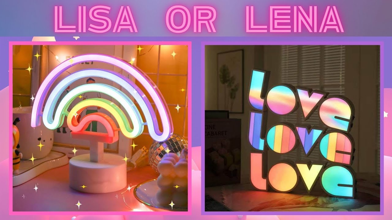 LISA OR LENA - Very Cute Night Lights! (Cute Things Edition)