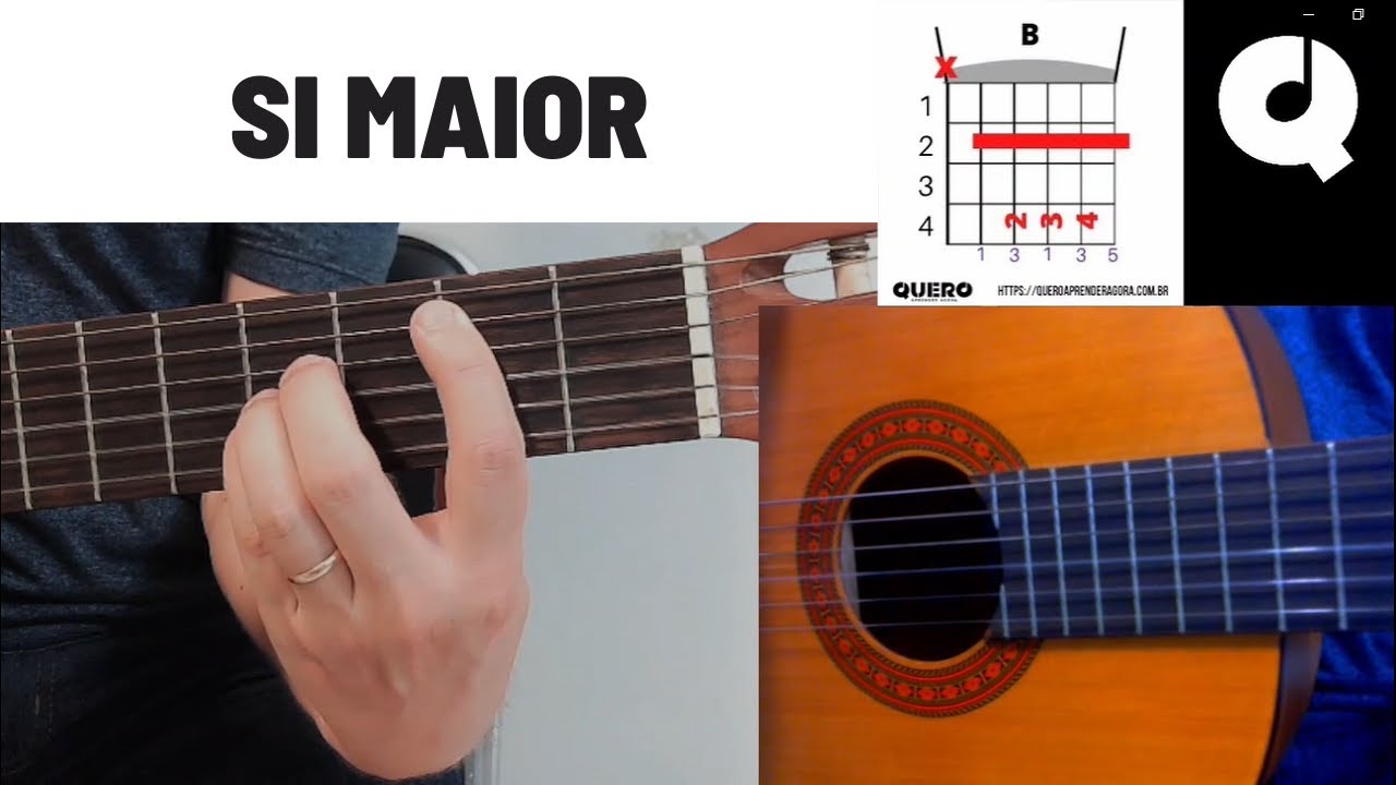 Como Fazer o Acorde Si Maior no Violão