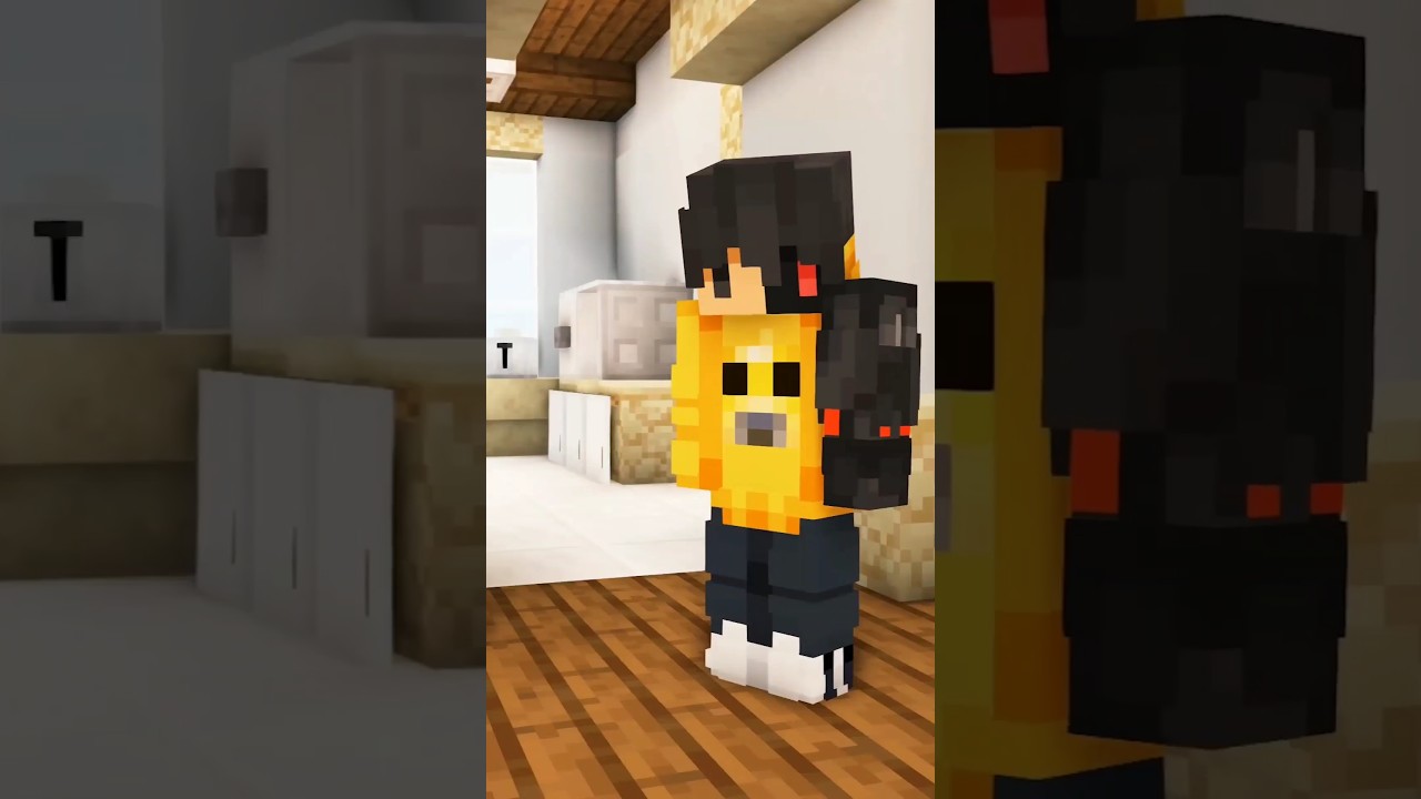 My new hand in Minecraft