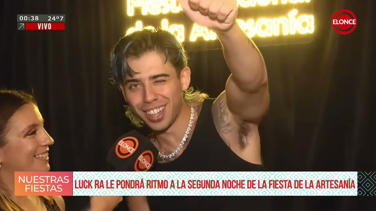 Fiesta de la Artesanía en Colón - nota con Luck Ra