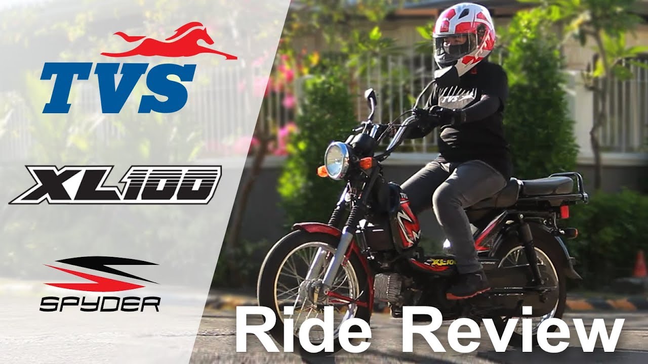 TVS XL100... Exactly what they say it is!