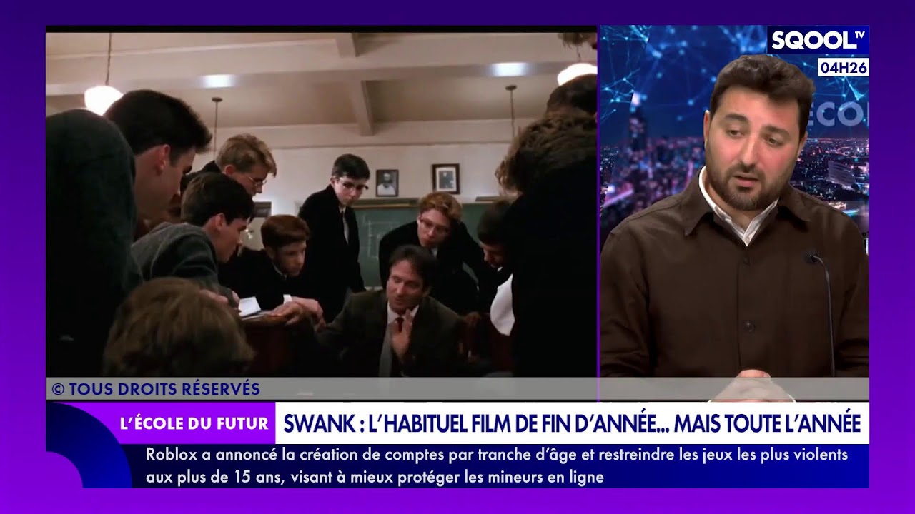 Diffusion en direct de SQOOL TV