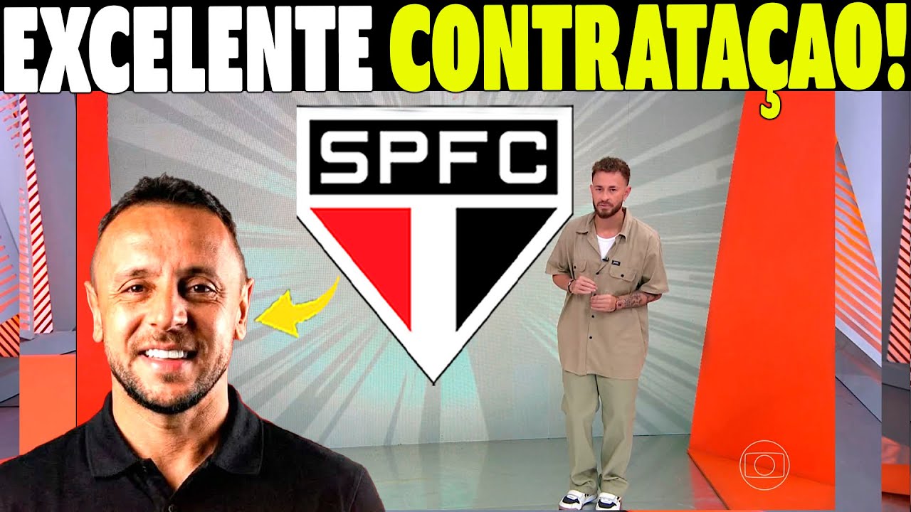 GLOBO ESPORTE SÃO PAULO! NOTICIA EXCELENTE DO TRICOLOR! ÚLTIMAS NOTICIAS DO SÃO PAULO HOJE!!