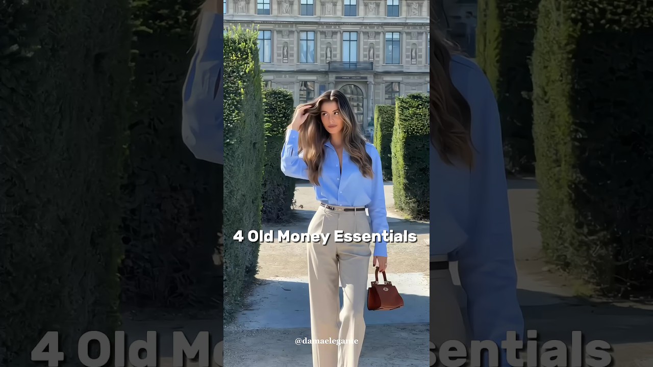 4 Old Money Essentials @StylebySelora