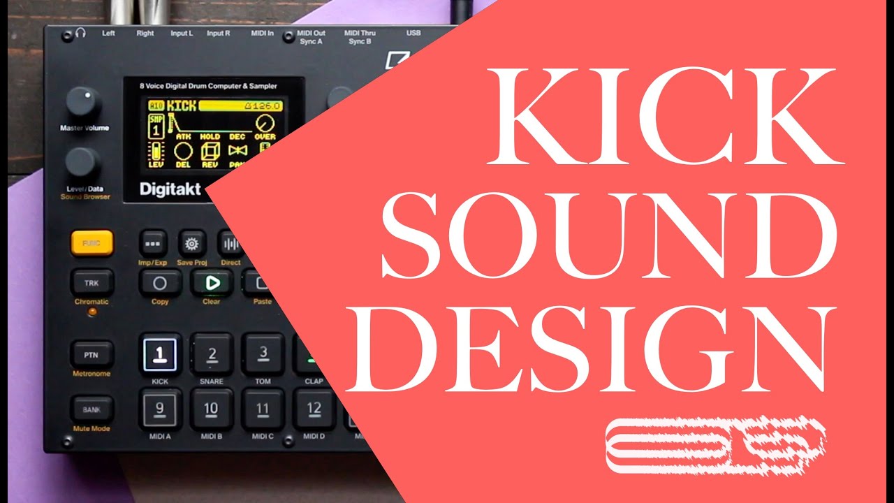 Kick Drum Sound Design on the Digitakt, a noise-oriented tutorial