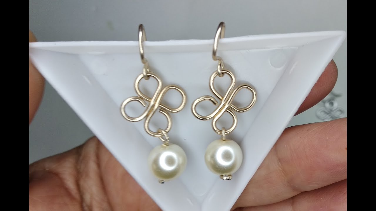 ARETES FÁCILES PARA PRINCIPIANTES #1 #alambrismo