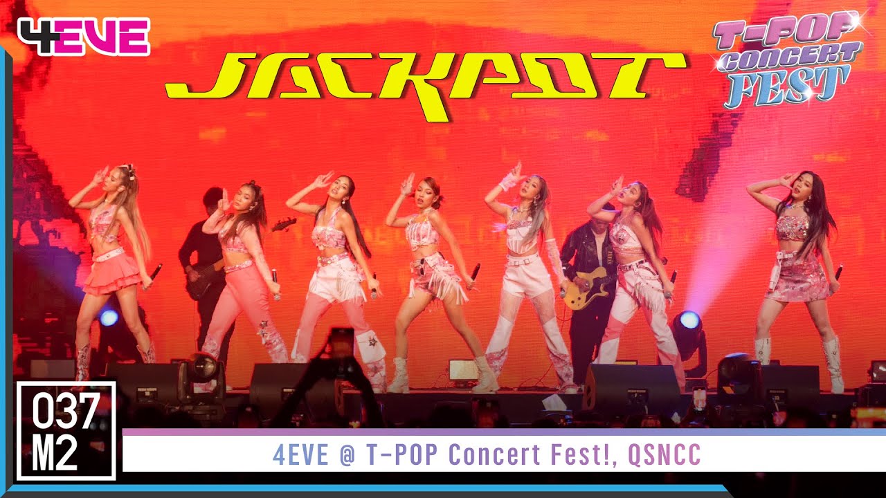 4EVE - JACKPOT @ T-POP Concert Fest! [Overall Stage 4K 60p] 221030
