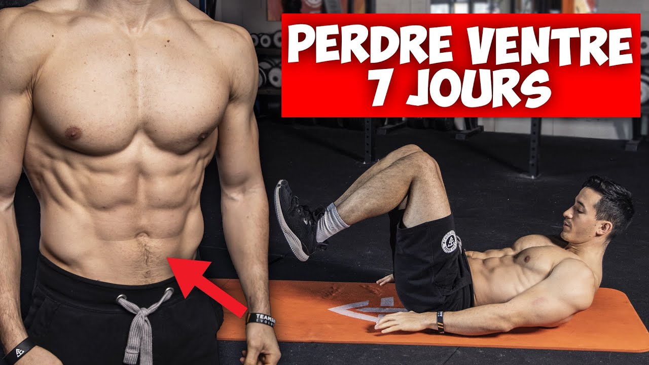Perdre du ventre en 7 minutes ! (d&eacute;butant abdos programme)