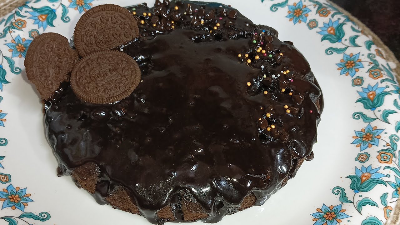 Oreo Cake | Oreo Biscuit Chocolate Cake Recipe | Eggless Cake | Without Oven Oreo Chocolate Cake