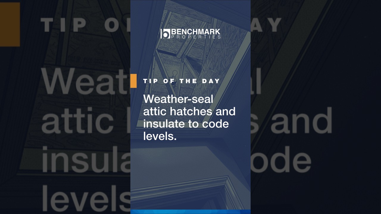 💡 Daily Property Tip🏠 Seal & Insulate Attic Hatches &mdash; Stop Energy Loss Before It Starts
