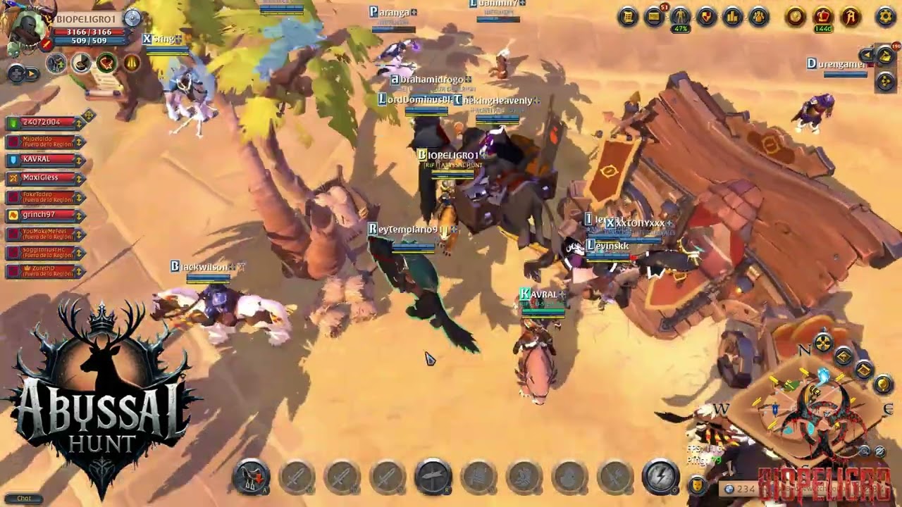 ROAMING CON ALIANZA, ALBION ONLINE