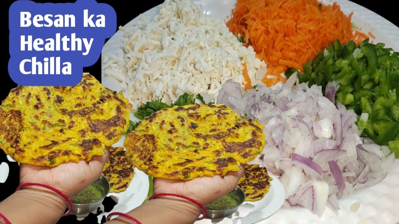पनीर वाले बेसन का चीला बहुत ही हेल्दी और टेस्टी ||Besan ka Chilla Recipe||Tasty and Healthy Recipe 