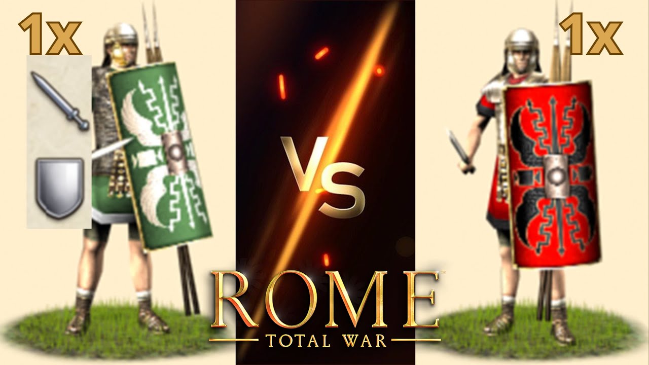 How Many Upgrades Early Legionary Cohort Needs to Beat Legionary Cohort in OG Rome: Total War?