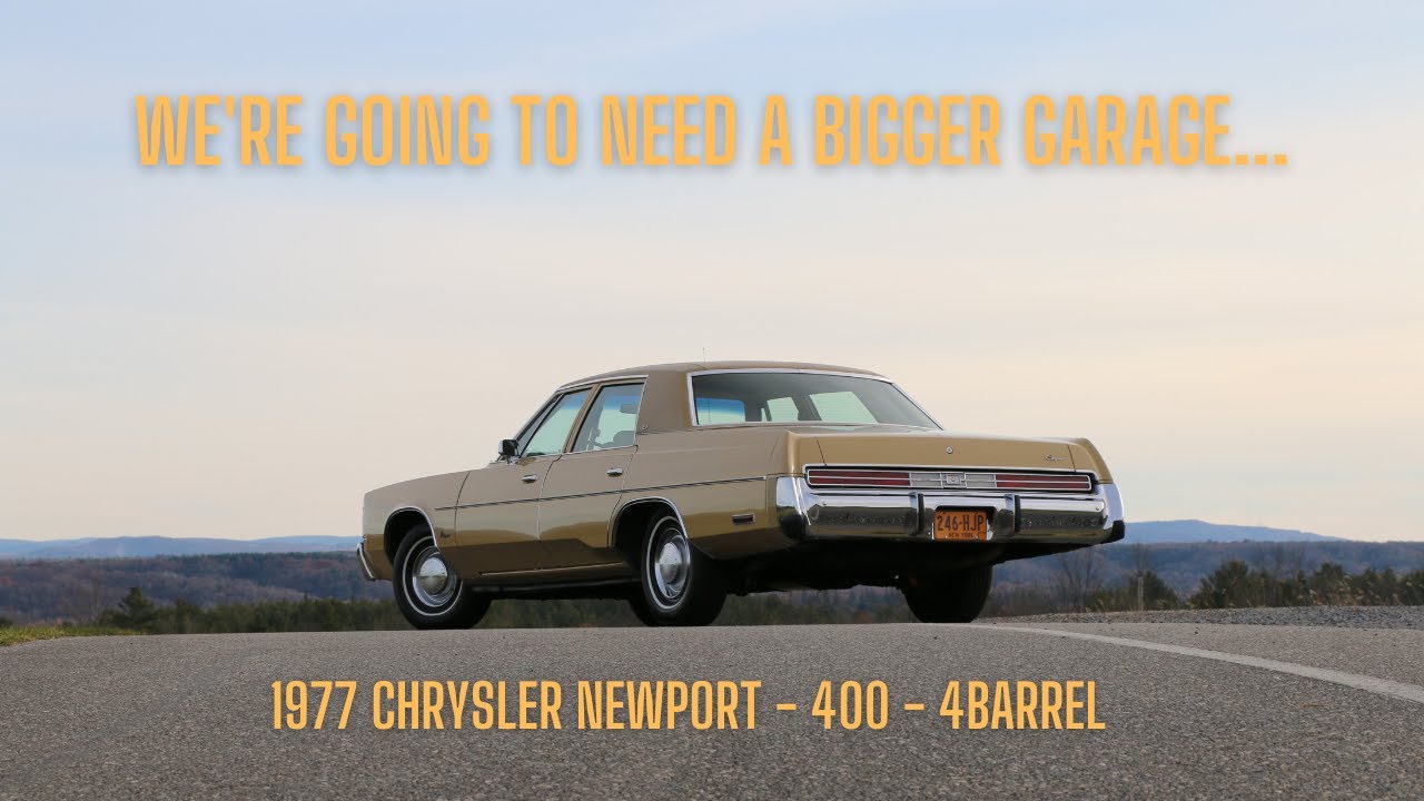TIME CAPSULE - A Full Review of My 1977 Chrysler Newport - Going For A Drive - C Body Mopar