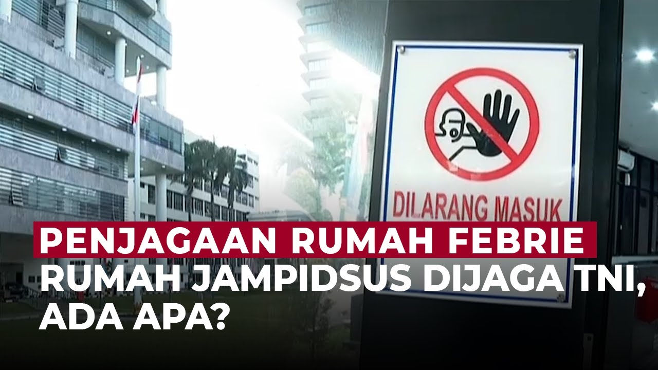 Rumah Jampidsus Febrie Dijaga Ketat Prajurit, Ini Kata Mabes TNI | OneNews Update