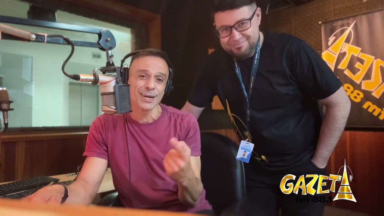P&eacute;rsio J&uacute;nior e F&aacute;bio Filho na R&aacute;dio Gazeta Fm - A Primeira 