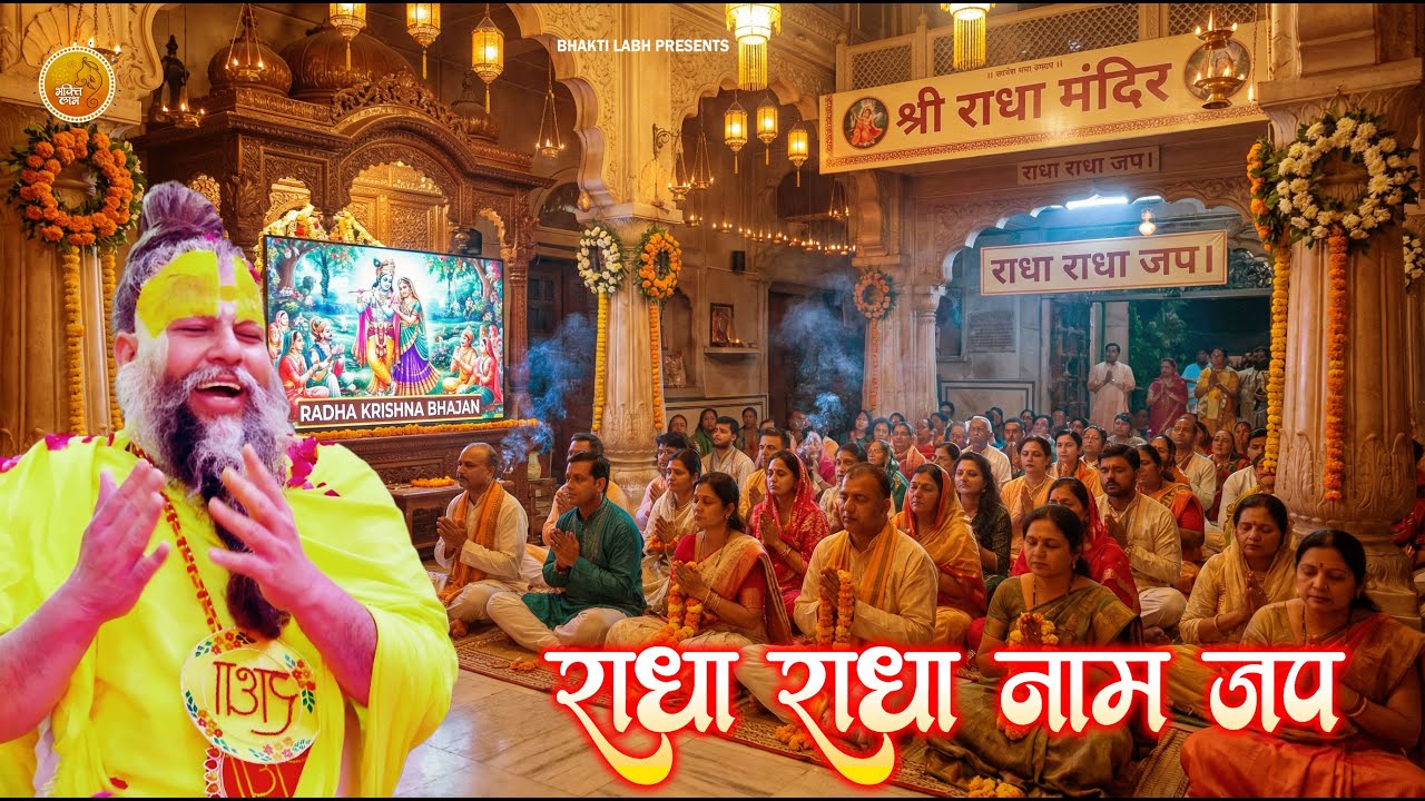 Shri Radha Shri Radha Naam Jap 1008 Baar | श्री राधा श्री राधा नाम जप | Shri Radha Dhun | Radha Jap