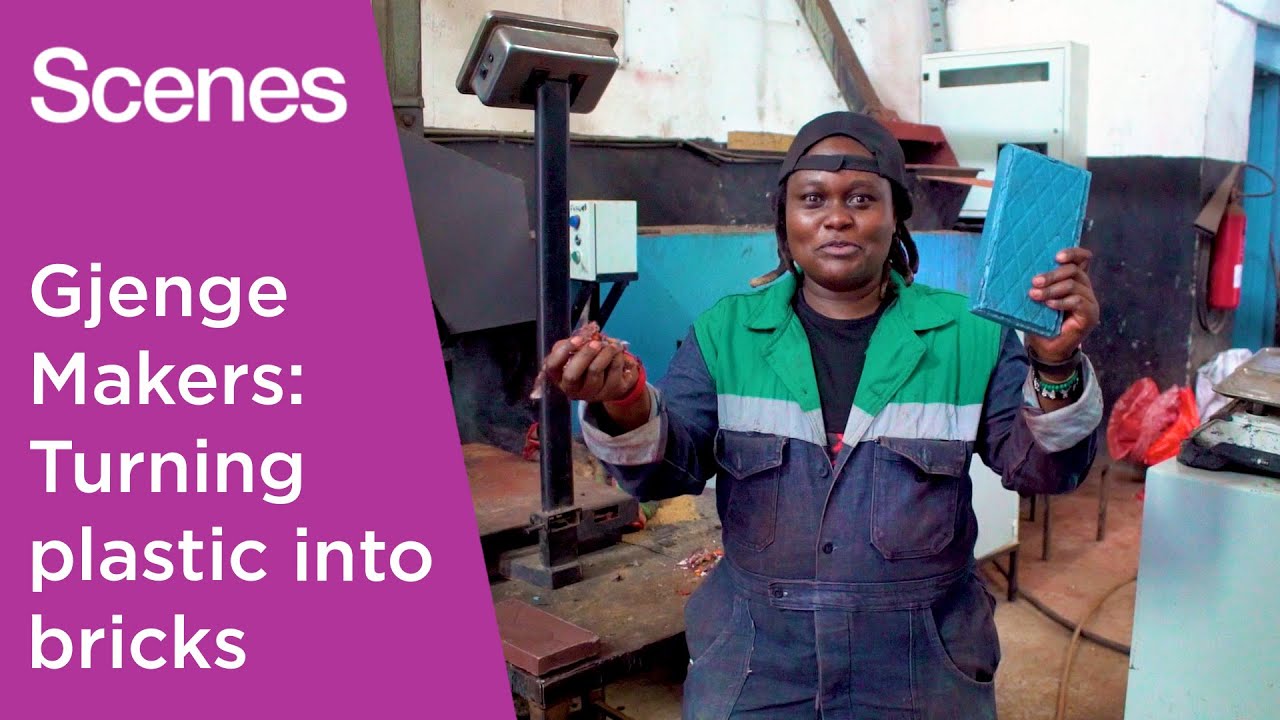 Meet the Kenyan woman turning plastics into bricks | Scenes