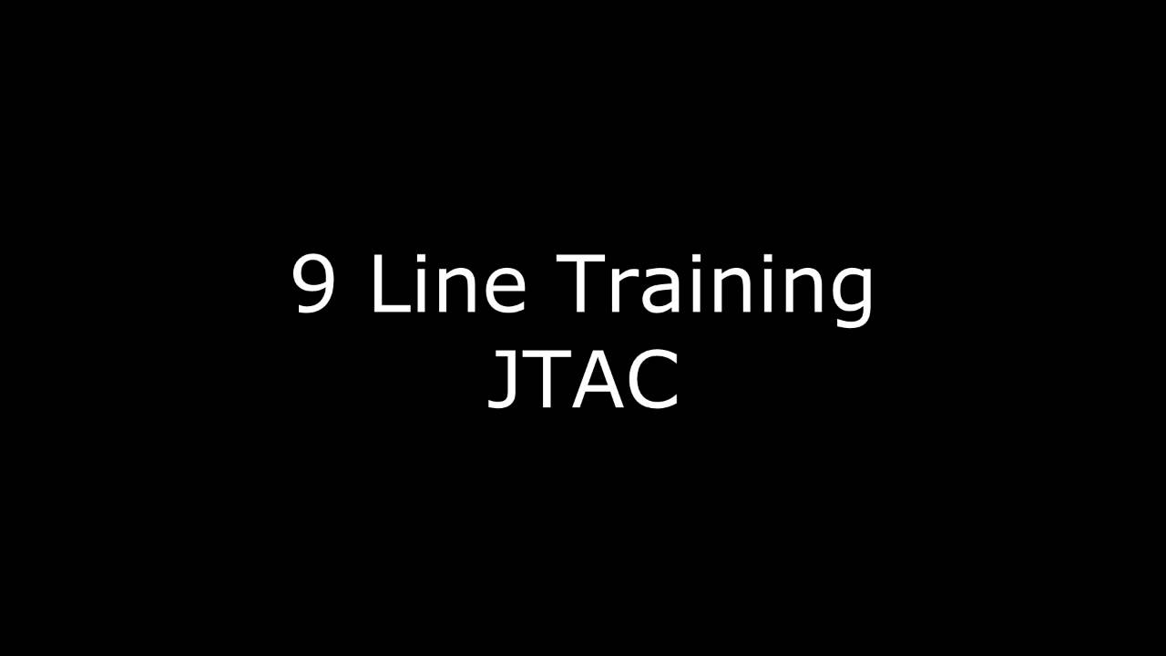 9 line JTAC Radio Training