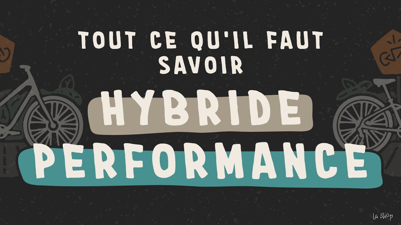Tout ce qu'il faut savoir sur les vélos hybrides / urbains ''performance''.