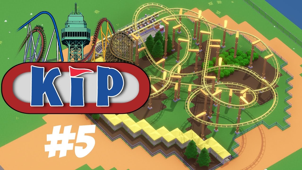 Kings Island in Parkitect (Part 5) - Flying Ace Aerial Chase