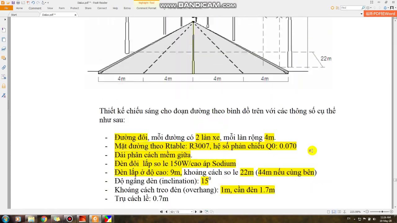 Street Lighting Design by Dialux 4.13 - Project 3 #design #dialux #lighting #street