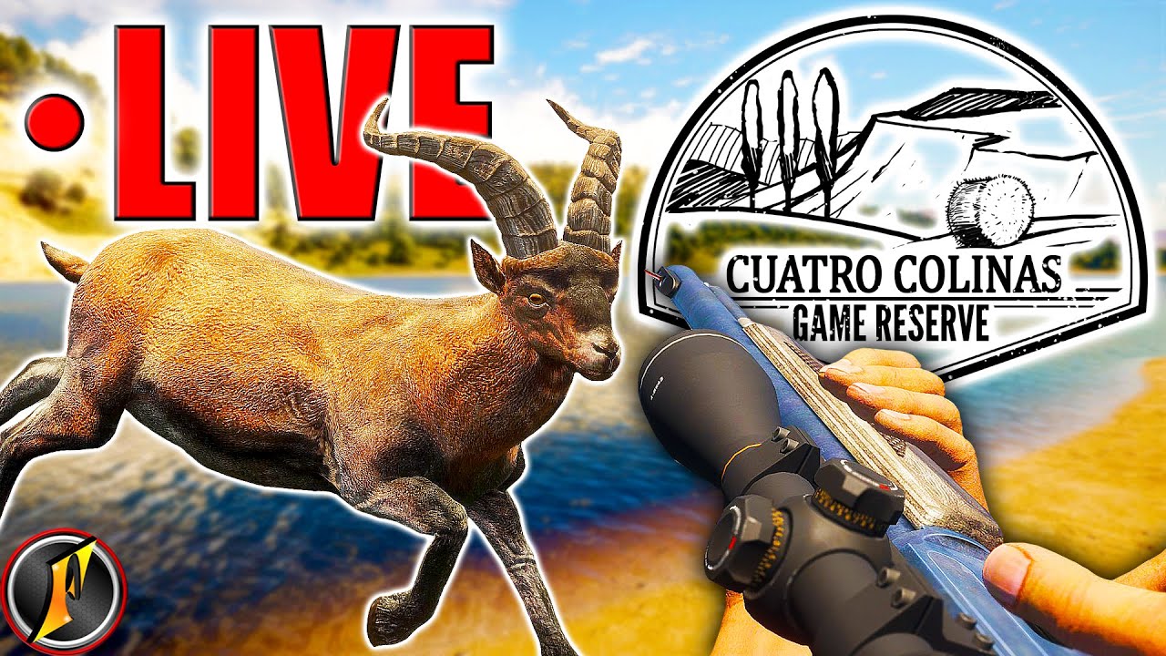 Bringing the Ambusher Pack to Cuatro Colinas! | Ibex, Red Deer, Wolves & More LIVE!