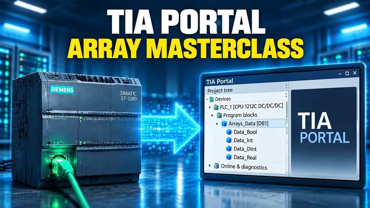 Mastering Arrays in TIA Portal Made Easy!