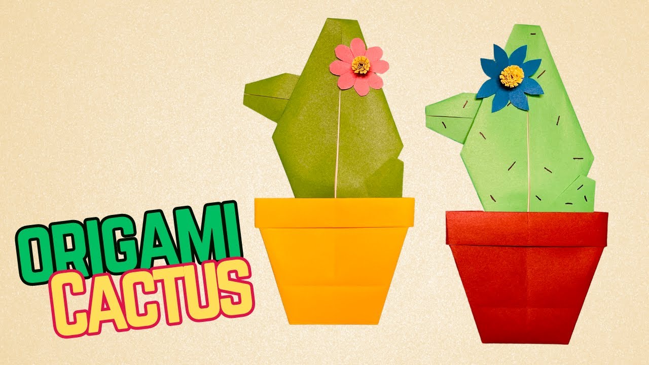 Origami Cactus | Easy Origami