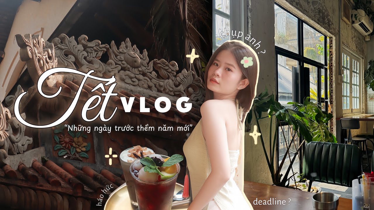 Gần Tết chạy deadline, chụp hình ở Sài Gòn cùng với sự háo hức