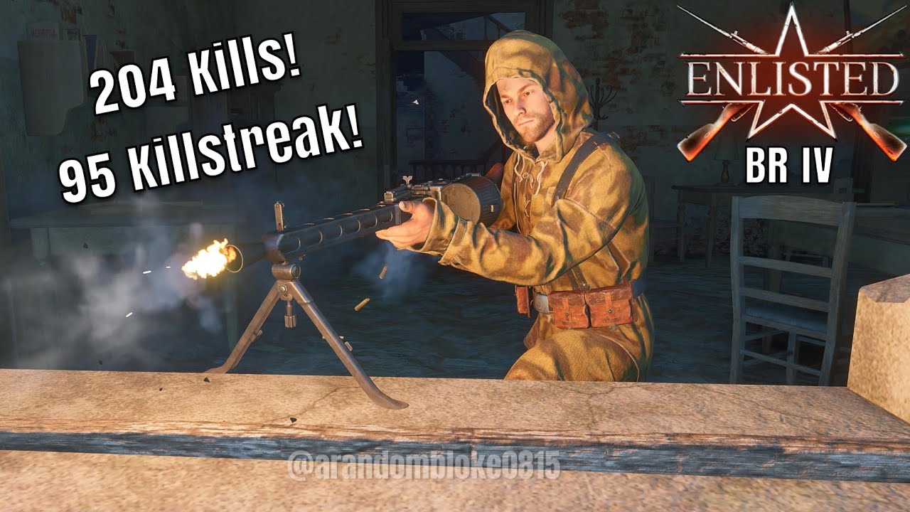 Enlisted; The MG 42 Family!! (MG 45, MG 39, MG 42 Early) - Wehrmacht Tier IV PS5 Gameplay