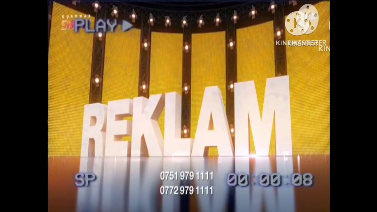 Kurdmax show REKLAM ident & Kurdmax ReklamNumber Call V1 VHS