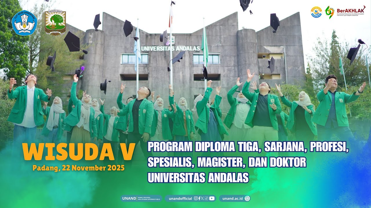 UNIVERSITAS ANDALAS - WISUDA V TAHUN 2025