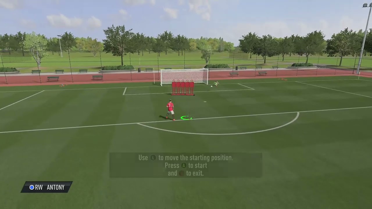 Antony spin to a rabona