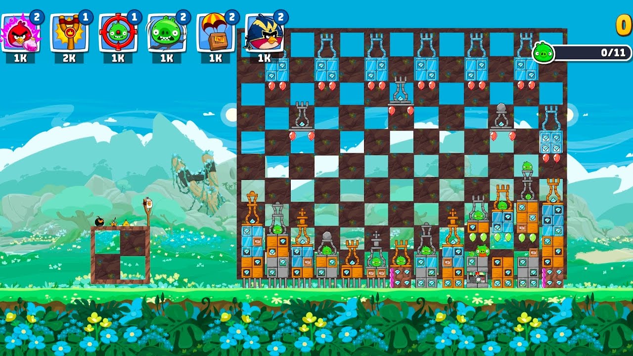 Level 9-10 – Angry Birds Friends No Power-Up Challenge (T-1558) | 3 Stars Gameplay – May 29