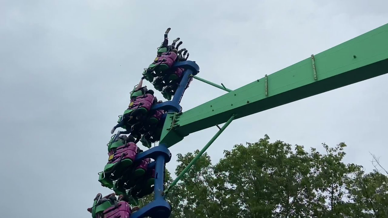 All rides of Six Flags - La Ronde Montreal