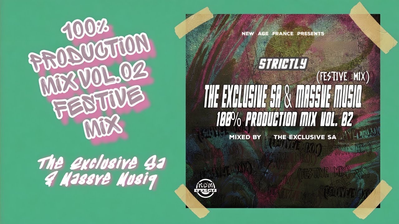 100% Production Mix Vol.02 Festive Mix (Strictly The Exclusive SA & Massve MusiQ)