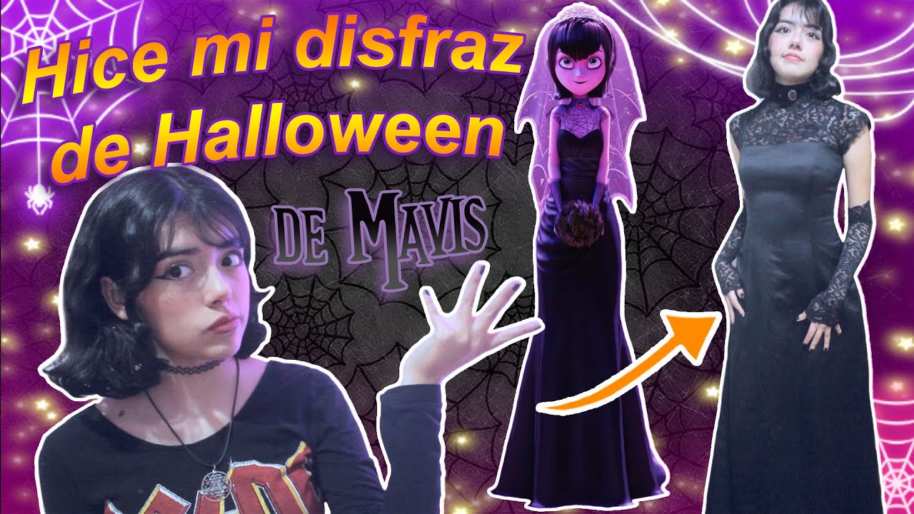 🎃HICE MI DISFRAZ DE HALLOWEEN SOLA🧵| ♡ DIY Mavis de Hotel Transylvania ♡ | AmelieMeowMeow