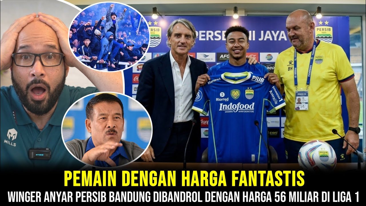 TRENDING HARI INI! PEMAIN DENGAN HARGA FANTASTIS, WINGER ANYAR PERSIB BANDUNG DI BANDROL HARGA 56 M
