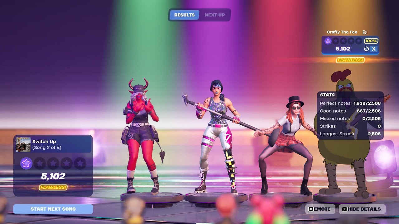 Free Bird Expert Lead 100% FC 439,853 First Documented WR - Fortnite Festival Custom Song