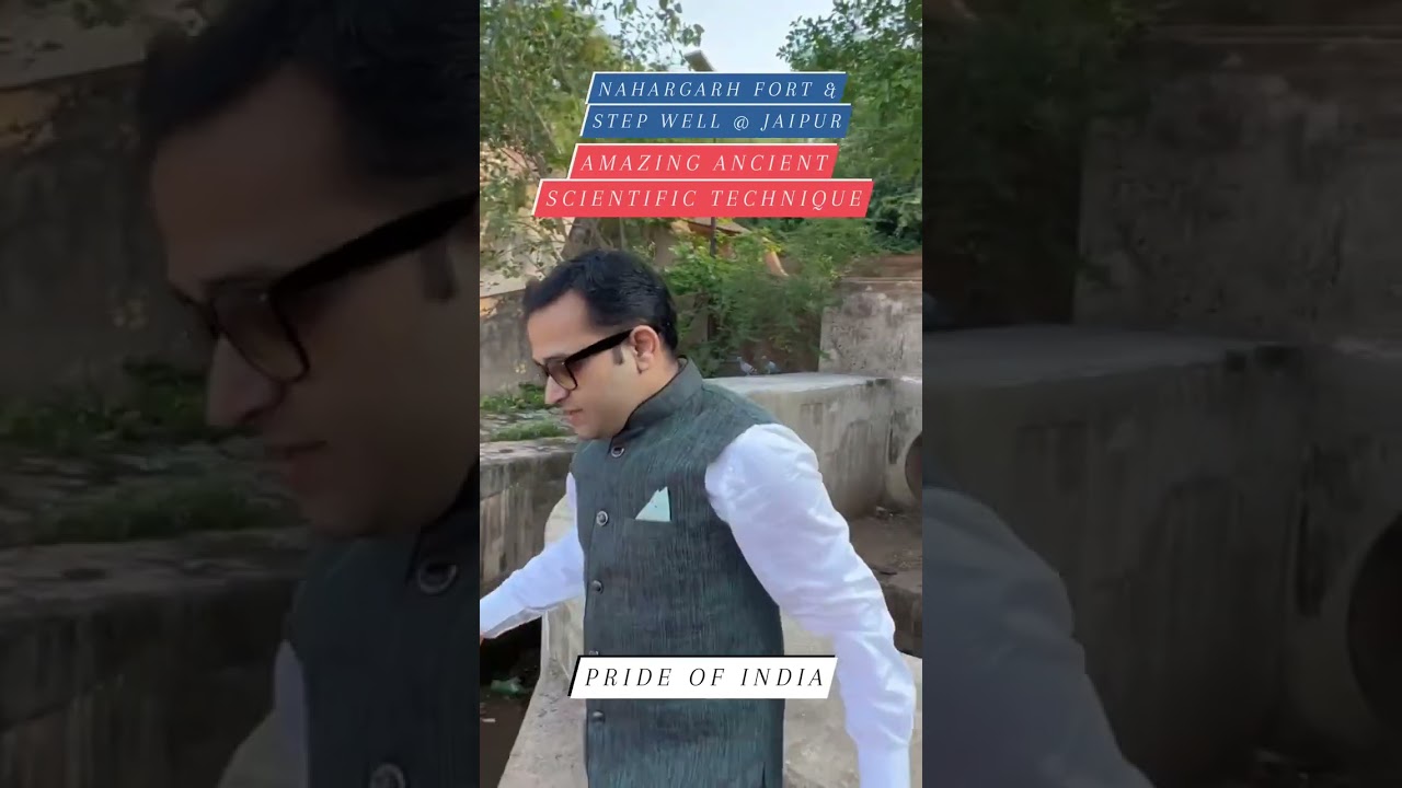 Jaipur Nahargarh Fort & Step well ❤️😇🙏 AMAZING ANCIENT SCIENTIFIC TECHNIQUE