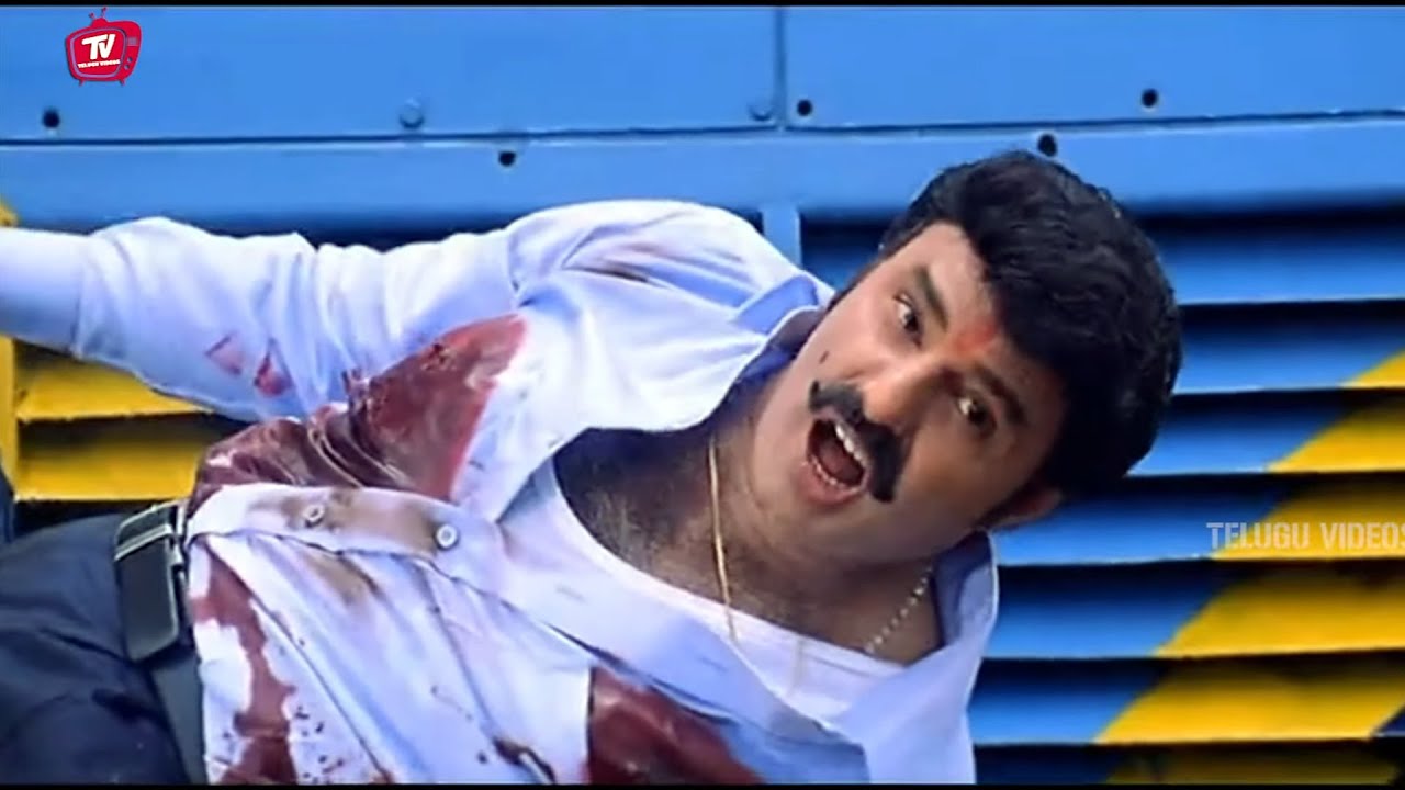 Balakrishna Ultimate Train Movie Scene | Telugu Action Scene | Telugu Videos