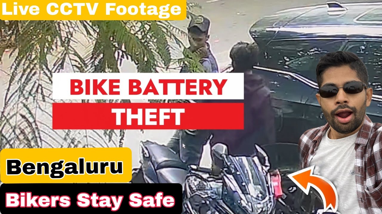 Bengaluru | Bike Battery Robbery | BTM Layout | Real Footage | ಎಲ್ಲರೂ ಜಾಗ್ರತೆ (Everyone Stay Alert)